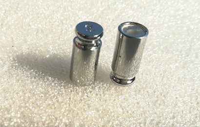 钢质镀铬砝码M1 10g图片