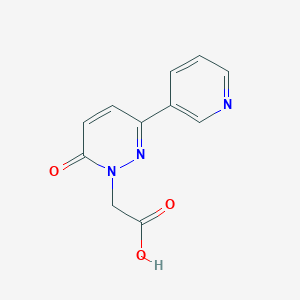 (6-Oxo-3-pyridin-3-ylpyridazin-1(6{H})-yl)acetic acidͼƬ