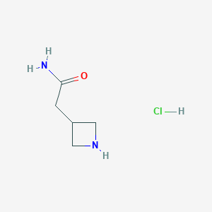 2-(azetidin-3-yl)acetamidehydrochlorideͼƬ