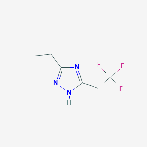 3-ethyl-5-(2,2,2-trifluoroethyl)-1H-1,2,4-triazoleͼƬ
