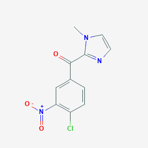 (4-Chloro-3-nitrophenyl)(1-methyl-1H-imidazol-2-yl)methanoneͼƬ