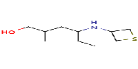 2-methyl-4-[(thietan-3-yl)amino]hexan-1-olͼƬ