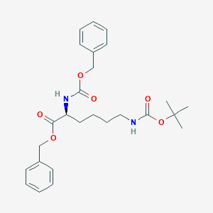 N6-[(1,1-Dimethylethoxy)carbonyl]-N2-[(phenylmethoxy)carbonyl]-L-lysine-phenylmethyl EsterͼƬ