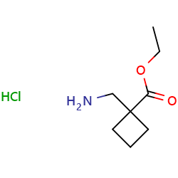ethyl1-(aminomethyl)cyclobutane-1-carboxylatehydrochlorideͼƬ