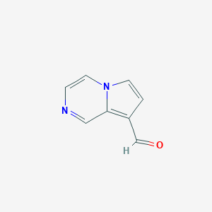pyrrolo[1,2-a]pyrazine-8-carbaldehydeͼƬ