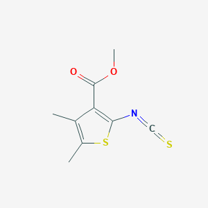 Methyl 2-Isothiocyanato-4,5-dimethylthiophene-3-carboxylateͼƬ