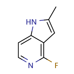 4-fluoro-2-methyl-1H-pyrrolo[3,2-c]pyridineͼƬ