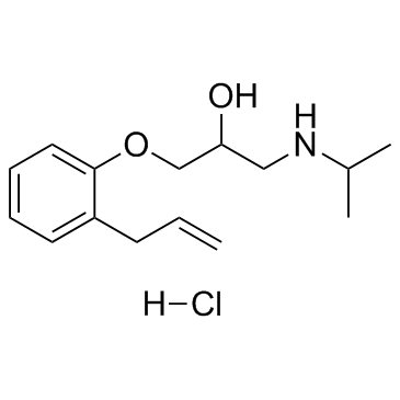 Alprenolol hydrochloride((RS)-Alprenolol hydrochloridedl-Alprenolol hydrochloride)[CAS 13707-88-5]ͼƬ