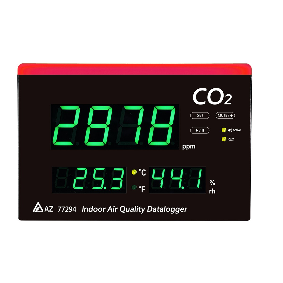 77294大屏CO2/温湿度监测记录仪图片