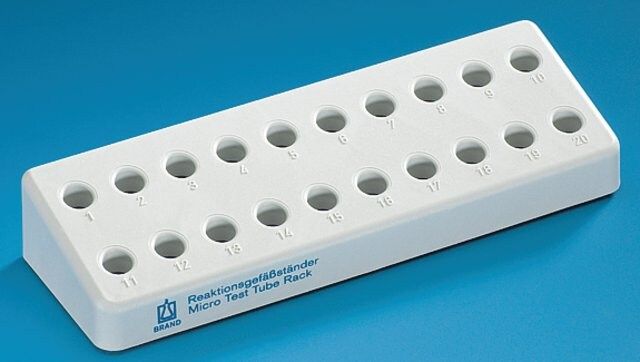 BRAND<sup>?</sup> microcentrifuge tube rack