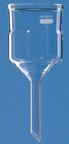 BRAND<sup>?</sup> filter adapter, glass, for filter crucibles