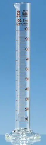 BRAND<sup>?</sup> SILBERBRAND ETERNA measuring cylinder