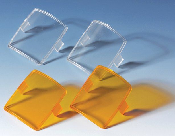 BRAND<sup>?</sup> replacement amber inspection windows for Titrette<sup>?</sup>