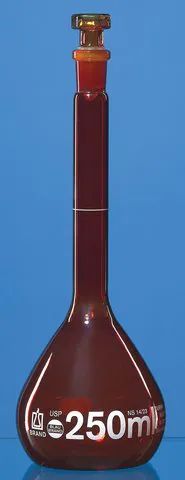 BRAND<sup>?</sup> volumetric flask BLAUBRAND<sup>?</sup> USP