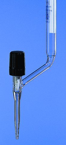 BRAND<sup>?</sup> BLAUBRAND<sup>?</sup> burette, lateral stopcock