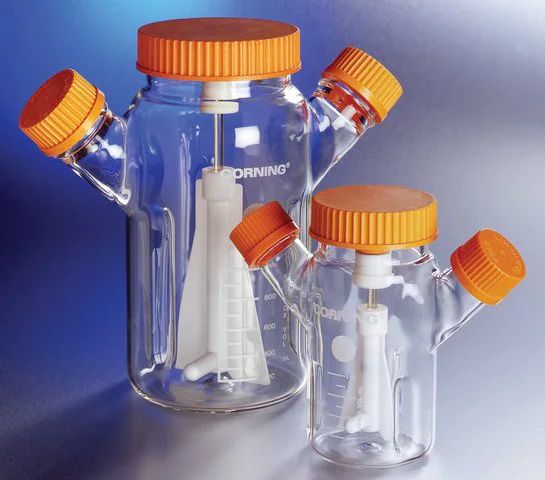 Corning<sup>?</sup> ProCulture<sup>?</sup> glass spinner flask only, baffled, vertical sidearms