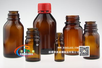 棕色试剂玻璃瓶防盗盖图片