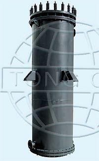 YKB型圆块孔式石墨换热器图片