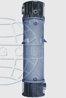 YKX型圆块孔式石墨降膜吸收器图片