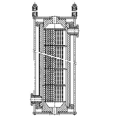 YKS型双向防腐石墨换热器图片