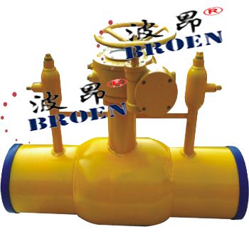 双排气全焊接球阀图片