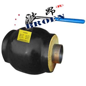 全焊接保温型球阀图片