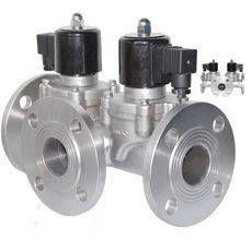 德国罗博特法兰二位三通电磁阀图片