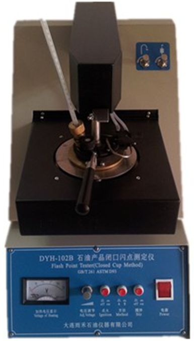 半自动闭口闪点测试仪图片