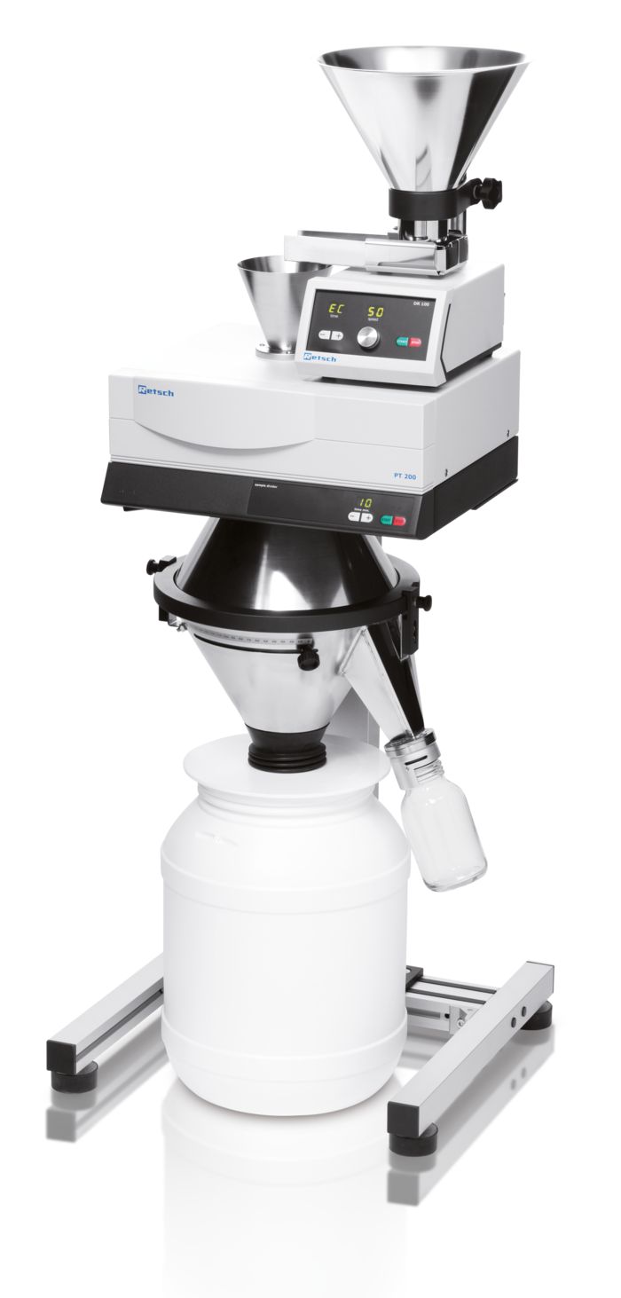 旋转管式分样仪PT 200图片