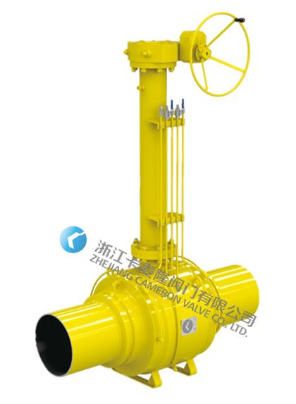 埋地式燃气全焊接球阀图片