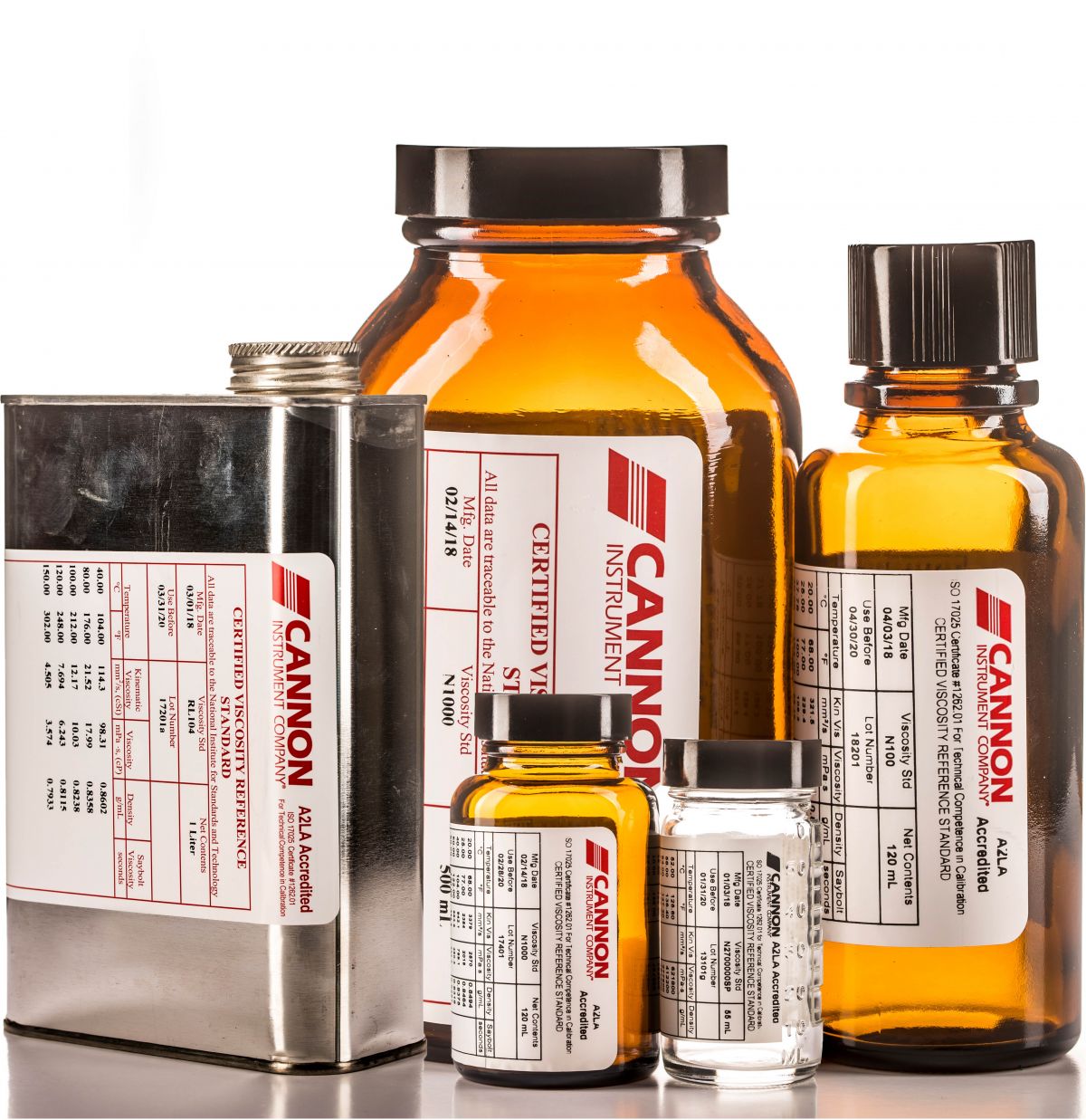 CANNON通用粘度标油图片