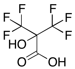 3,3,3-三氟-2-羟基-2-(三氟甲基)丙酸图片