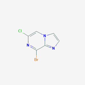 8-bromo-6-chloroimidazo[1,2-a]pyrazine图片