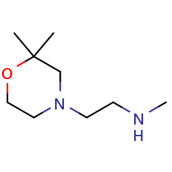 [2-(2,2-dimethylmorpholin-4-yl)ethyl](methyl)amine图片