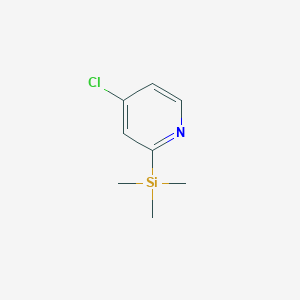 4-Chloro-2-trimethylsilylpyridine图片