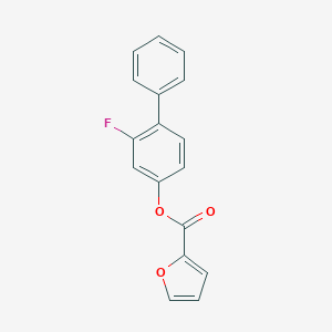 2-Fluoro[1,1'-biphenyl]-4-yl 2-furoate图片