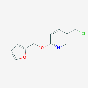 5-Chloromethyl-2-(furan-2-ylmethoxy)-pyridine图片