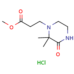 methyl3-(2,2-dimethyl-3-oxopiperazin-1-yl)propanoatehydrochloride图片