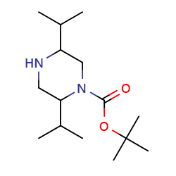 tert-butyl2,5-bis(propan-2-yl)piperazine-1-carboxylate图片