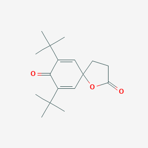 7,9-Di-tert-butyl-1-oxaspiro[4,5]deca-6,9-diene-2,8-dione图片