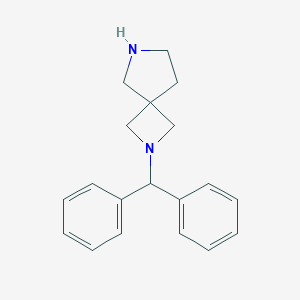 2-(Diphenylmethyl)-2,6-diazaspiro[3,4]octane图片
