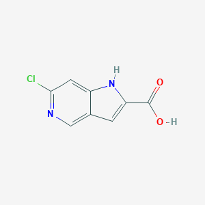 6-chloro-1H-pyrrolo[3,2-c]pyridine-2-carboxylicacid图片