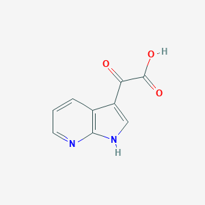 2-oxo-2-{1H-pyrrolo[2,3-b]pyridin-3-yl}aceticacid图片