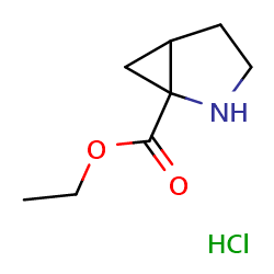 ethyl2-azabicyclo[3,1,0]hexane-1-carboxylatehydrochloride图片