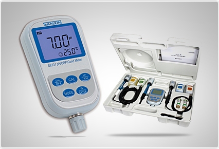 SX731便携式pH+ORP+电导率仪图片