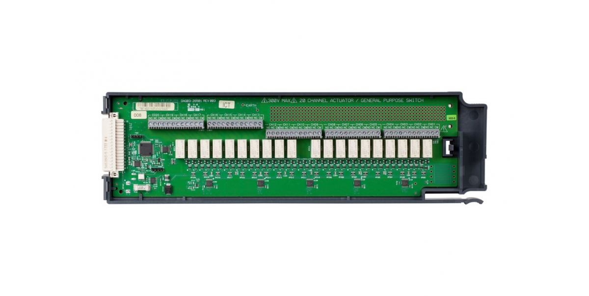 DAQM903A适用于DAQ970A的20通道执行器/通用开关模块图片