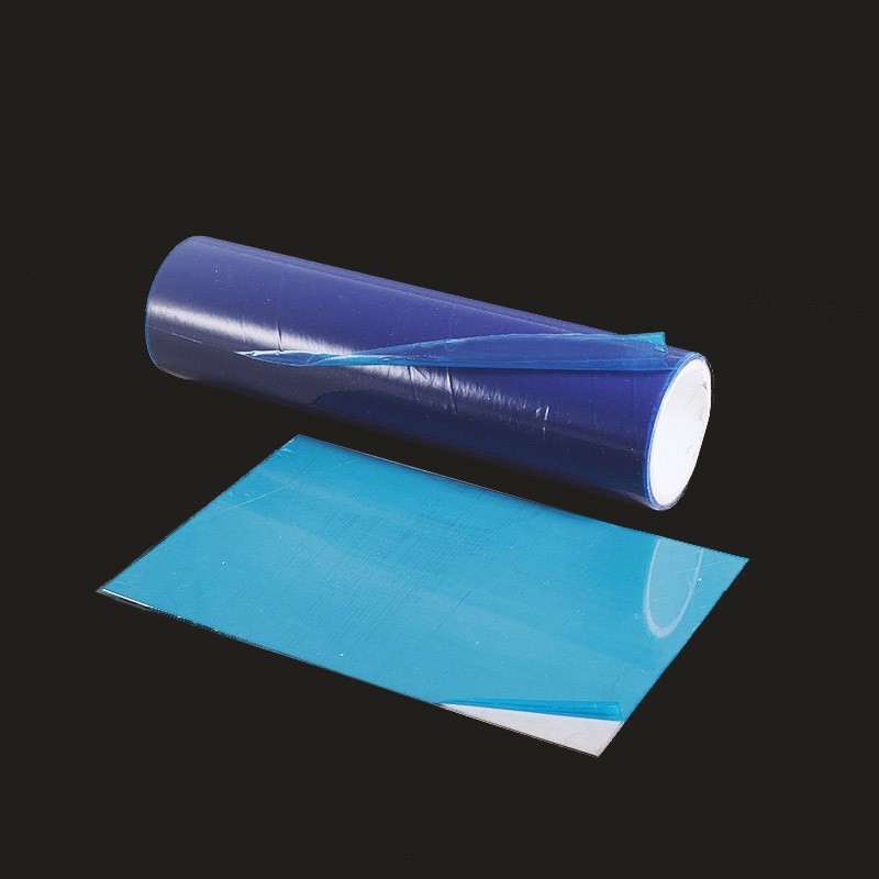 五金防刮花蓝色保护膜图片