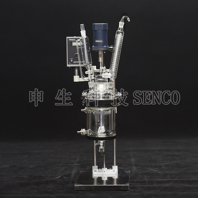 开盖式夹层玻璃反应釜FC302图片