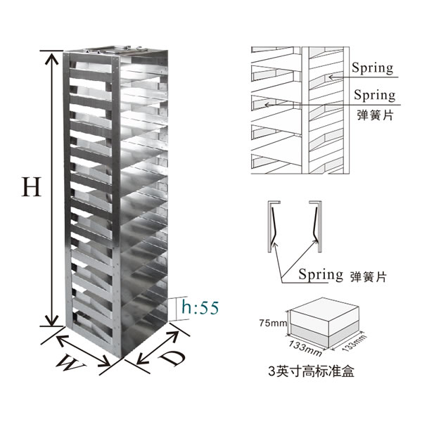 带弹簧片的存�?英寸试管盒的卧式冰箱分隔�?CF型图�?></a></div>    <span style=