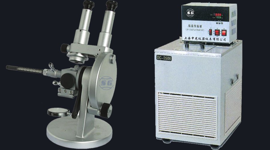 双目阿贝折射仪WYA-2W+低温恒温槽DC0506图片